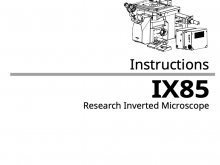 IX85 Manual