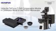 FV3000顕微鏡の連続モードでTruFocus™ Zドリフトコンペンセーターを使用する